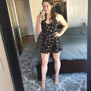 Andree Floral Skater Dress